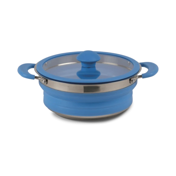 Kampa Collapsible Saucepan 1.5LTR (Blue)