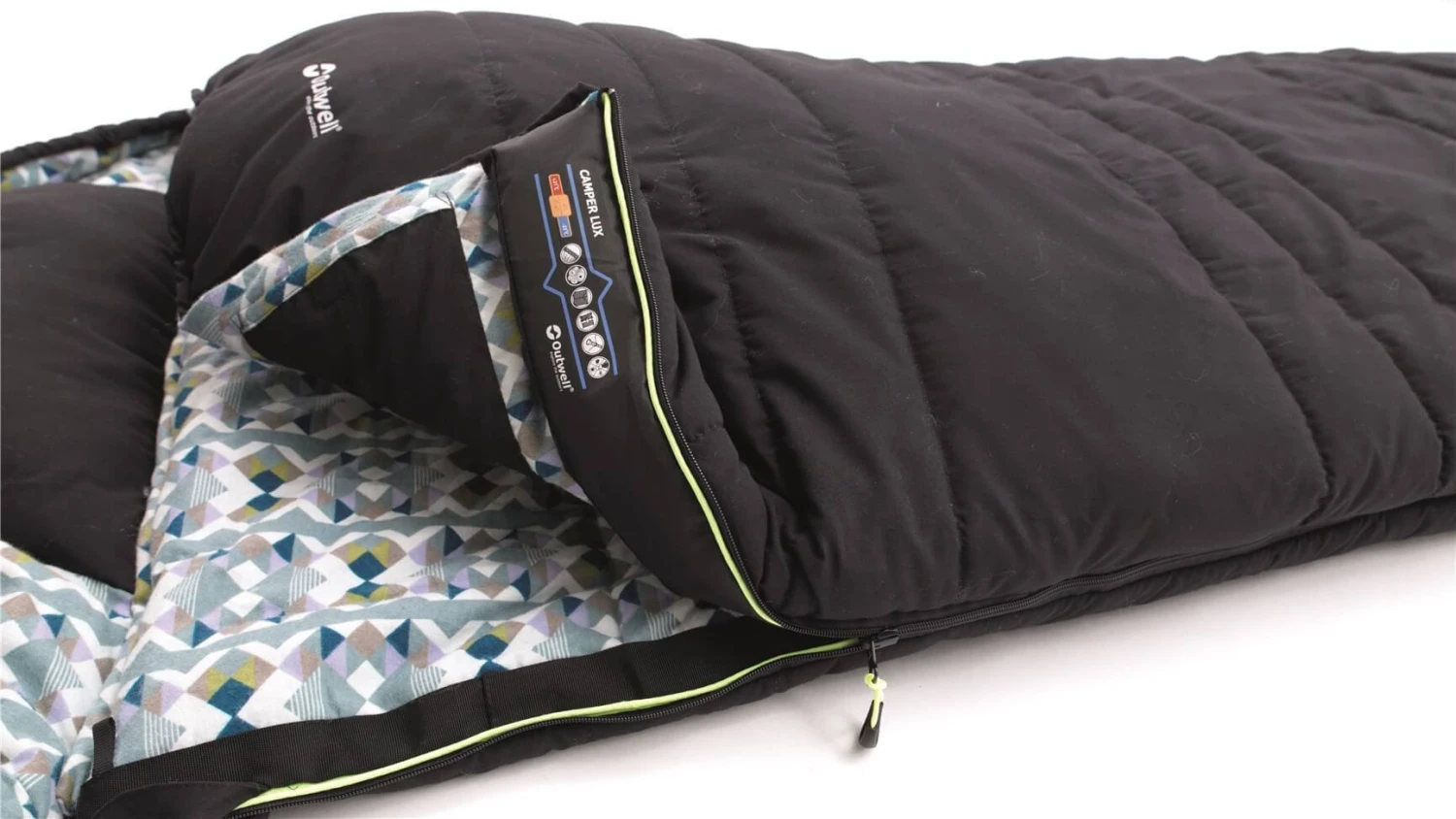 Outwell Camper Lux Double Sleeping Bag - Image 3