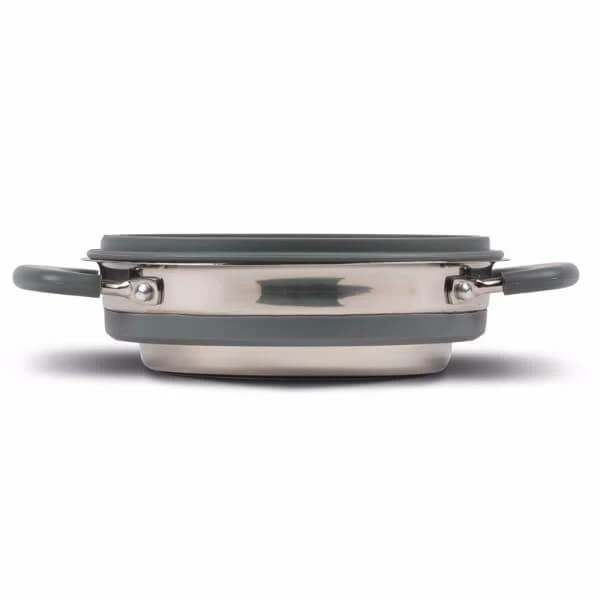 Kampa Folding Saucepan 3LTR (Grey) - Image 2