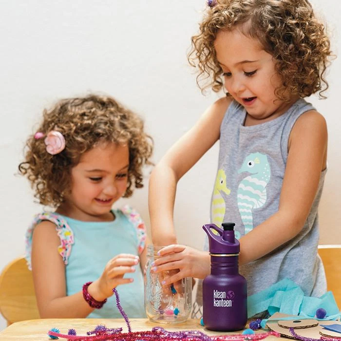 Klean Kanteen Kid Classic Sport Bottle 355ml - Jelly Fish - Image 3