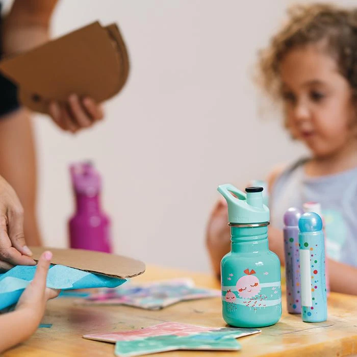 Klean Kanteen Kid Classic Sport Bottle 355ml - Jelly Fish - Image 6