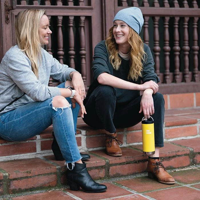 Klean Kanteen Insulated TK Wide With Café Cap 473ml - Brushed Steel - Image 3