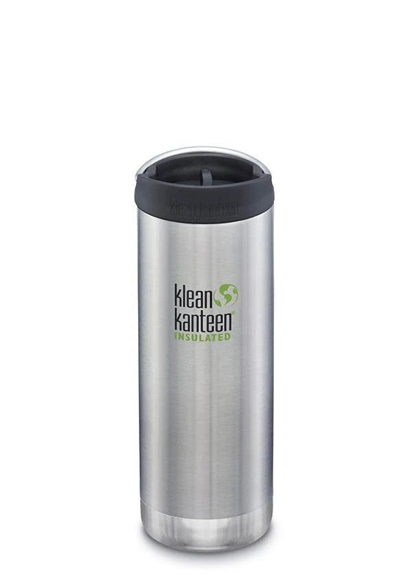 Klean Kanteen Insulated TK Wide With Café Cap 473ml - Brushed Steel - Image 7