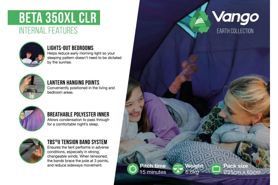 Vango Beta 350XL CLR Tent - Image 4