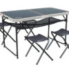Outdoor Revolution Capri Picnic Table & Stool Set Alu