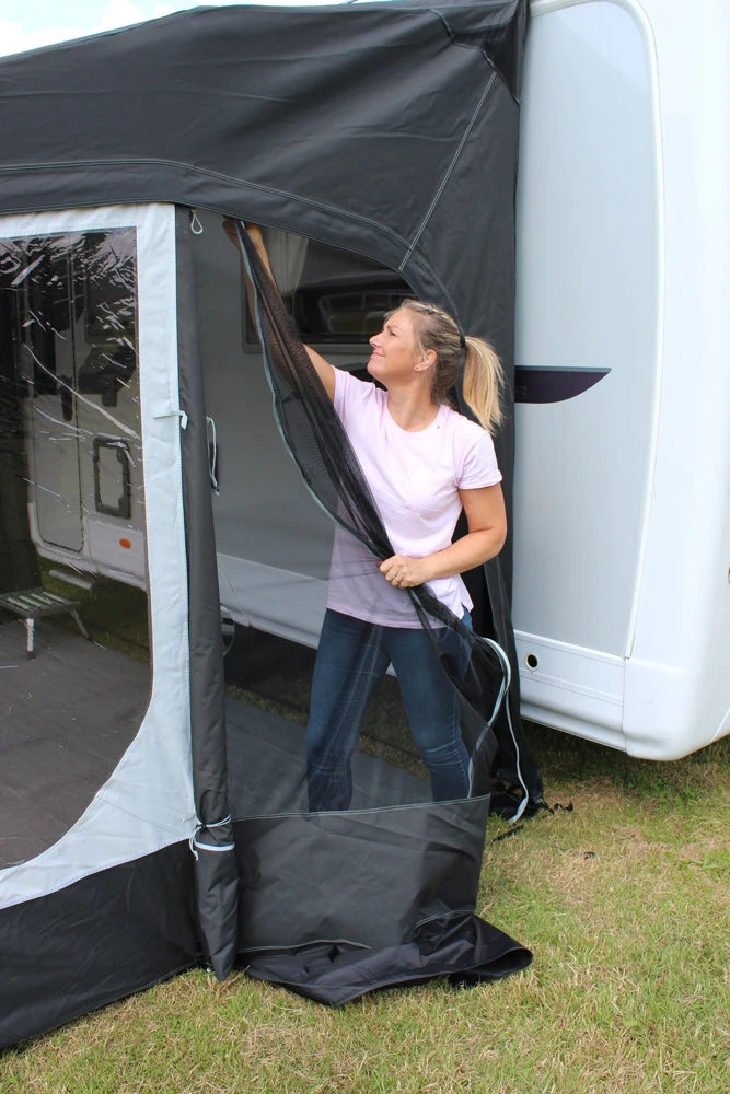 Outdoor Revolution Eclipse Pro 380 Caravan Awning - With Free Mesh Door Panels - Image 4